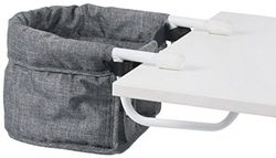 Bayer Chic 2000 735 76 Born Table Seat for Baby Dolls, Jeans Grey, Small