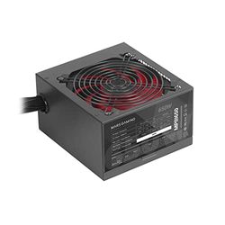 Mars Gaming MPIII650, Fuente Alimentación PC ATX 650W, 5 Años Garantía, Tecnología Silenciosa AI-RPM, 85% Eficiencia, Negro