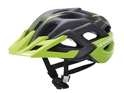 Levior Unisex volwassenen 894027 fietshelm, groen/zwart mat, M
