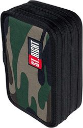 Goldkids St. Right XXL pennenetui 46-delig gevulde schooletui 3 verdiepingen 19 x 13 x 7 cm incl. vulpen jongen meisje en lichtgevende hanger
