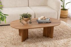Moderne rustieke koffietafel, luchtig, 120 x 60 x 40 | Gemaakt van 100% MDF, dikte: 18 mm | Perfect voor modern thuiskantoor en studeerruimtes, elegant en functioneel design