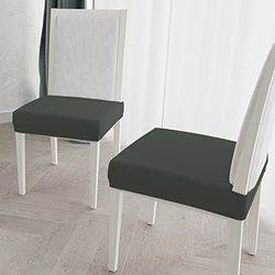 MB HOME BASIC, Funda para Silla más Bonita, Gris Oscuro