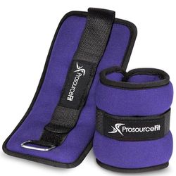 ProsourceFit ankell/handled och arm/ben vikter set om 2, justerbar rem 0,5 kg – 2,3 kg, justerbar vikt 6,8 kg, 4,5 kg, 3,2 kg för män och kvinnor