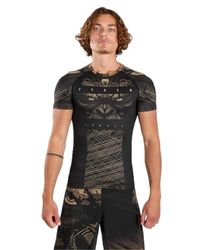 Venum Gorilla Jungle Rashguard kortärmad – svart/sand – M