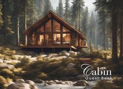 Cabin Guest book: Guest Book for Vacation Home, Airbnb, Visitor Rental, Visitor’s Log Book for Recording Name & Memories