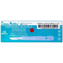 Swann-Morton 0501 Scalpel Taille 10 (Lot de 10)