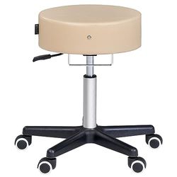 Master Massage Costco - Sgabello girevole da lavoro, per cosmetici, colore: Beige