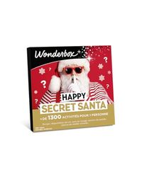 Wonderbox Happy Secret Santa - Coffret Cadeau Idée Cadeau Multi Activités