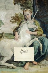 Notes: Lined Notebook Journal with Classical Vintage Art Aesthetic Design, 6x9, Ruled, 120 Premium Pages, 578