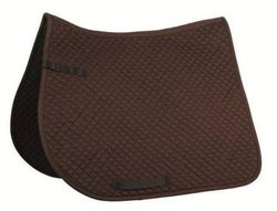 HKM Zadeldekjes-7591 Zadeldekjes Donkere Pruim Volbloed/Warmbloed