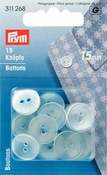 Prym Buttons, White, 2 x 1 x 1 cm