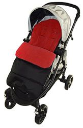 Fotväska/COSY TOES kompatibel med Cybex Agis barnvagn Fire röd