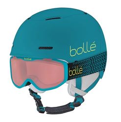 bollé Combo B-Fun Jr Rocket Casques de Neige Unisexe, Bleu, XS