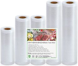 KitchenBoss G1520285005VC Food Vacuum Bags, PA+PE, Clear