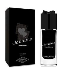 EvaflorParis Je T'AIME Scandaleuse Eau de Parfum städare för kvinnor, 100 ml, 1 st.