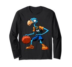 Ramo de pájaros de baloncesto Manga Larga