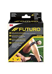 FUTURO Rodilleras ajustables (31,8 – 44,5 cm) – Pelotas de presión específicas para rodillas de corredor y tendinitis, ligeras y transpirables, para uso diario y deporte