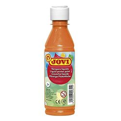 Tempera liquida jovi escolar 250 ml naranja