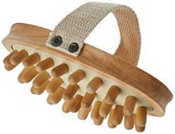 Spazzola Spazzola Set 6 Massaggio Corpo 2203 Legno Igiene e Cura della Persona, Multicolore, Unica