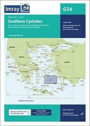 Imray Chart G34: Southern Cyclades