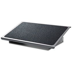 3M FR530 55x35cm Adjustable Foot Rest - Charcoal Black