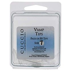 Cuccio Pro Vamp Tips 7 by for Women 50 Ongles en Acrylique 50 Unités