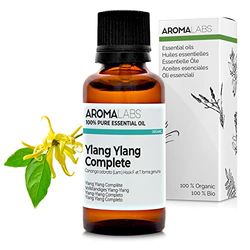 Aroma Labs - Ylang-Ylang Completo BIO - Olio Essenziale Chemiotipizato e Certificato AB - 30 mL