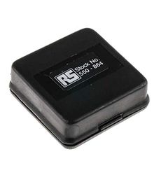 RS PRO ESD Box Conductible, H: 13,5 mm L: 40 mm B: 40 mm, Blindaje estático, paquete de 10 unidades