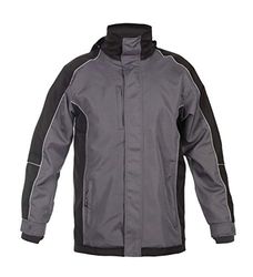 Hydrowear 072391P Urbar skyline parka, 100% poliestere, misura piccola, colore: grigio/nero