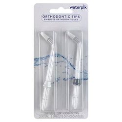 Lot de 2 embouts orthodontiques de rechange WaterPik OD-100E pour WP100