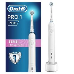 Braun Oral-B PRO 1 700 Brosse À Dents Électrique Rechargeable, 1 Brossette