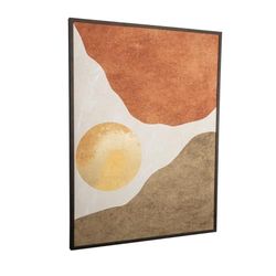 Romimex Tela Polistirolo Legno MDF Astratto 60 x 80 x 3 cm
