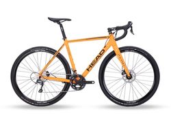 HEAD Picton 1.0 Gravelbike Adulte Unisexe, Orange Mat, 50