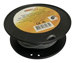 Bricoferr BF100-2 - Hilo desbrozadora Nylon con Aluminio Perfil Redondo (4 mm x 32 Metros)