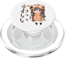 Kawaii - Arte japonés para niña anime (que significa lindo) PopSockets PopGrip para MagSafe