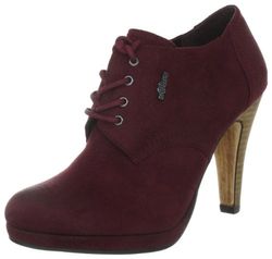 s.Oliver Casual 5-5-23301-39 - Botines Fashion para Mujer, Color Rojo, Talla 37