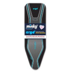 Minky Homecare Ergo Prozone Replacement Ironing Board Cover and Pad – 48 x 15 inches (Black & Blue)