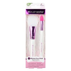 Brushworks Face Mask Applicator - Twin Pack