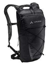 VAUDE Uphill 8 Fietsrugzak met 8 liter volume, met luchtdoorlatend draagsysteem, zwart