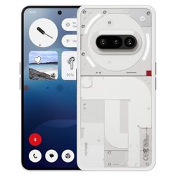 Nothing Phone (3a) 256 GB - mobile phone with 50 MP front camera, 30x ultra zoom, 50W fast charging and 6.77" FHD+ flexible AMOLED display - White