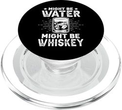Podría ser un experto en diseño de whisky de agua para bebidas PopSockets PopGrip para MagSafe