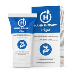 Crema Mani Terapia Intensiva Staudt - Crema Corpo Nutriente per Mani Secche e Irritate con Burro di Karité e Acido Ialuronico, Assorbimento Rapido, Senza Grassi Formula