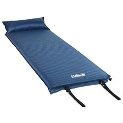 Coleman Matelas autogonflant avec Oreiller Bleu