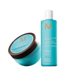 Moroccanoil Maschera Idratante Intensiva 250 ml & Shampoo Riparatore Idratante 250 ml