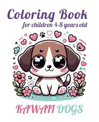 Coloring Book: Kawaii dogs