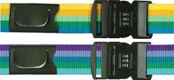 Azul de viagem, Multicolor (Multicolor), Correia para mochila