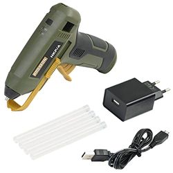 Proxxon 28190 Pistolet à colle chaude sans fil HKP/A avec station de charge 230 V