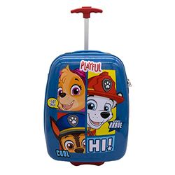 Undercover Kindertrolley met harde schaal, handbagage, 2 wielen, 20 x 44 x 33 cm - 23 l, motief: Paw Patrol, blauw, 20 x 44 x 33 cm - 23 l, Polycarbonaat trolley 16'