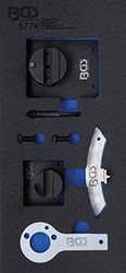 BGS 6774 | Tool Tray 1/3: Engine Timing Tool Set | for Alfa Romeo / Lancia 1.75