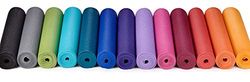 LEOFLA Materassino Arrotolabile Per Yoga Fitness Aerobica Con Superfice Antiscivolo